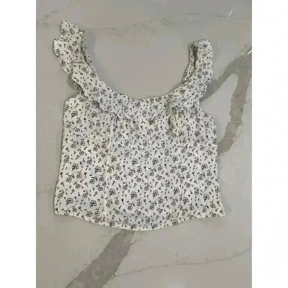 Free People Stay with You Satin Smocked Tank Top Women’s Medium - Picture 1 of 7